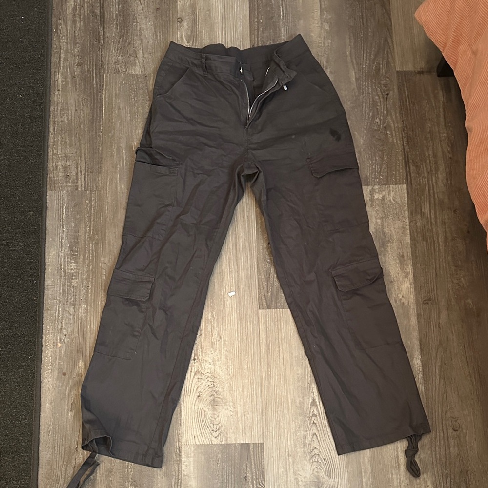 Men's Black Cargo Pants